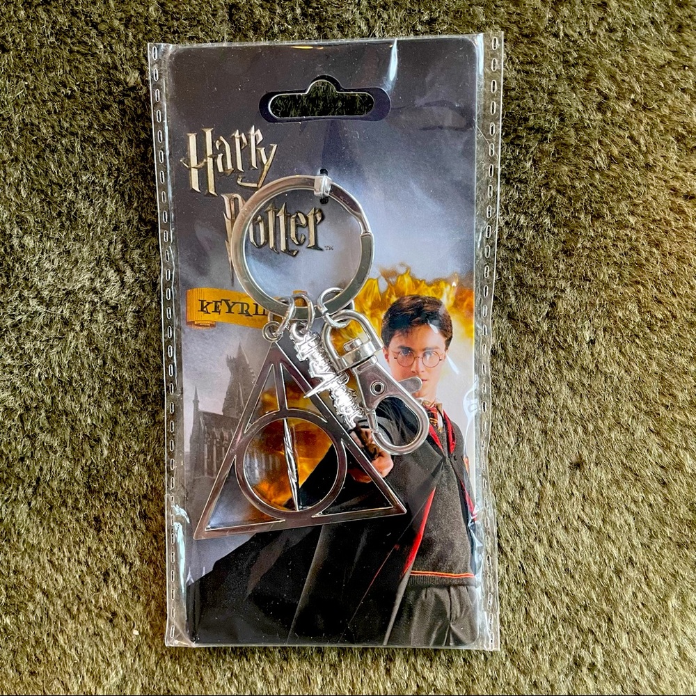 Harry Potter Deathly Hallows Keychain
